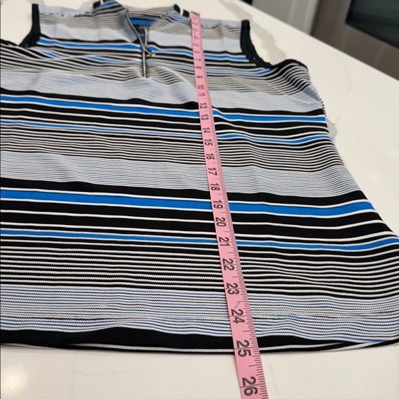 Tail Women's Cindy Sleeveless Golf Top
Striped Sleeveless Top - Blue and Black S - Picture 7 of 9